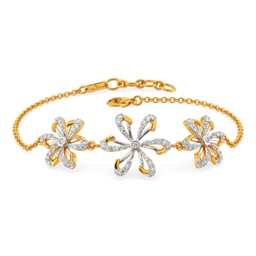 Make My Heart Blossom Diamond Bracelets