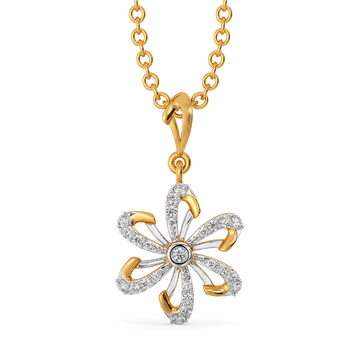 Make My Heart Blossom Diamond Pendants