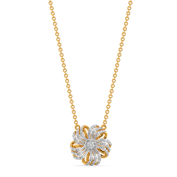 Floral Paradise Diamond Necklaces