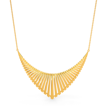 Trail Down Gold Necklaces