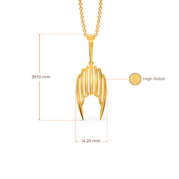 Be A Lil Extra Gold Pendants