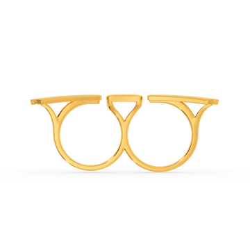 Spread Out Gold Rings