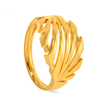 So Very Extra Gold Rings
