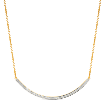 Flow Trail Diamond Necklaces