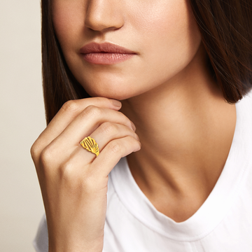 So Very Extra Gold Rings