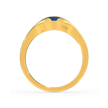 Denim Party Gold Rings