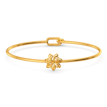 Wearable Art Gold Bangles