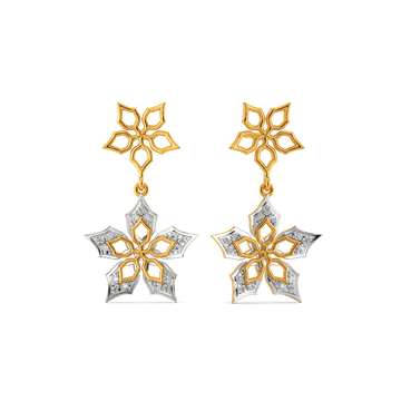 Symbol of Purity Diamond Earrings