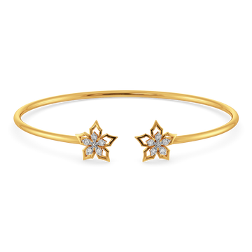 Symbol of Purity Diamond Bangles