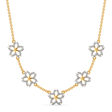 One Bloom Diamond Necklaces