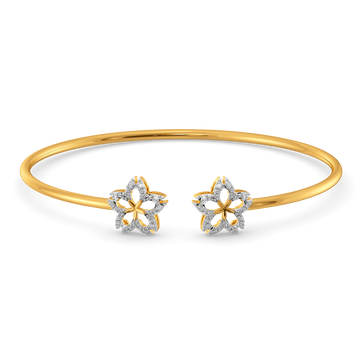 One Bloom Diamond Bangles