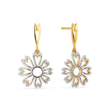 Iconic Bloom Diamond Earrings