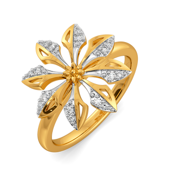 Blooms of Summer Diamond Rings