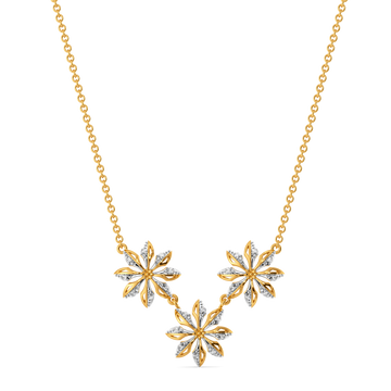 Blooms of Summer Diamond Necklaces