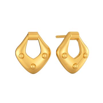 Equine Galore Gold Earrings