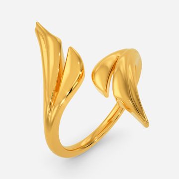 Whirlwind Gold Rings