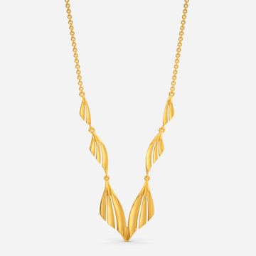 Boundless Ocean Gold Necklaces