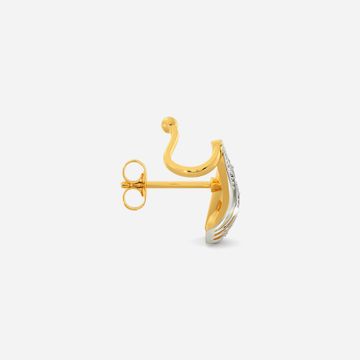 Oceanid Diamond Earrings