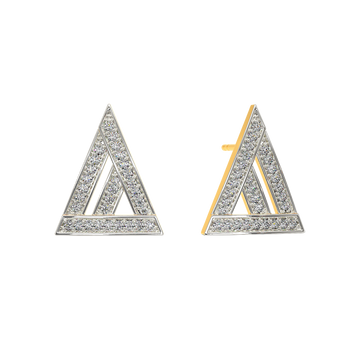 Stripes of Summer Diamond Earrings