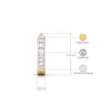 Arabian Dreams Diamond Nose Pins