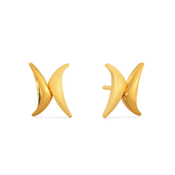 Boldest Bling Gold Earrings