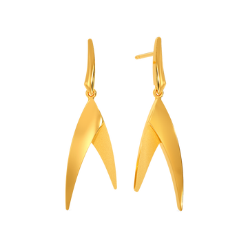Boldest Bling Gold Earrings