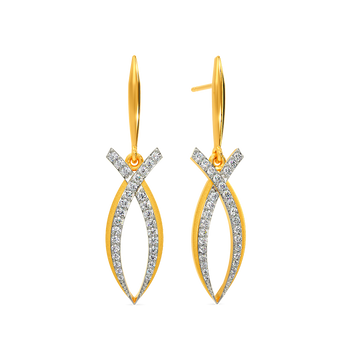 Edge Perfect Diamond Earrings