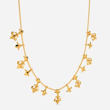 Belle of the Ball Gold Necklaces