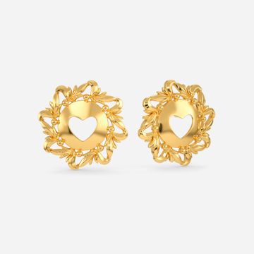 A Dream Come True Gold Earrings