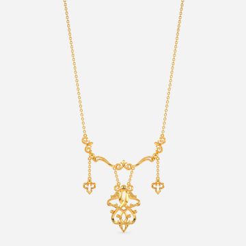 Princess Charming Gold Necklaces