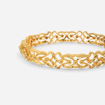Mystical Muse Gold Bangles