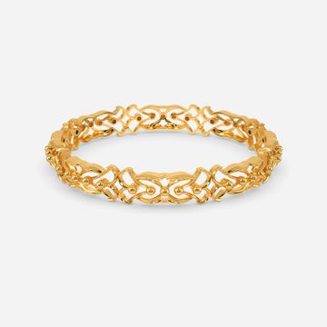 Mystical Muse Gold Bangles