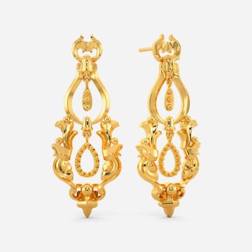 A Spoonful of Magic Gold Earrings