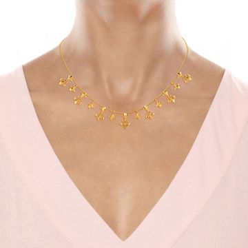 Belle of the Ball Gold Necklaces