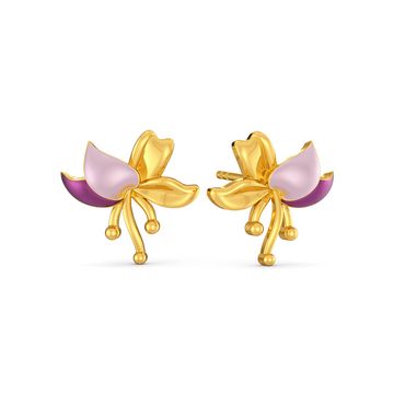 Lei Floret Gold Earrings