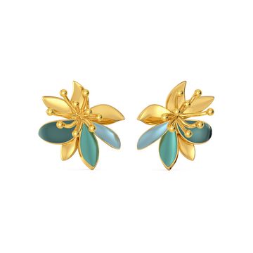 Bertyl Bloom Gold Earrings