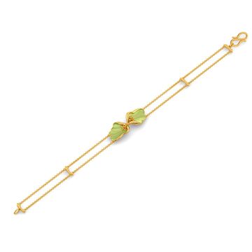 Flax Petale Gold Bracelets
