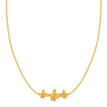 The Periwinkle Trio Gold Necklaces