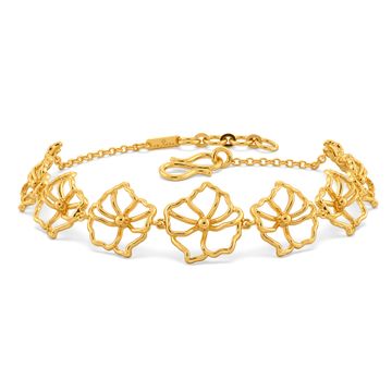 Florals on Fleek Gold Bracelets