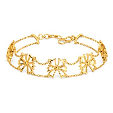Blossom Bash Gold Bracelets