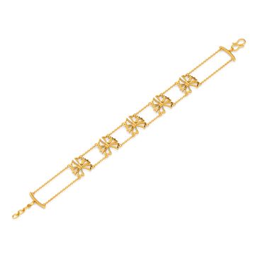 Blossom Bash Gold Bracelets