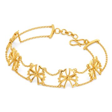 Blossom Bash Gold Bracelets