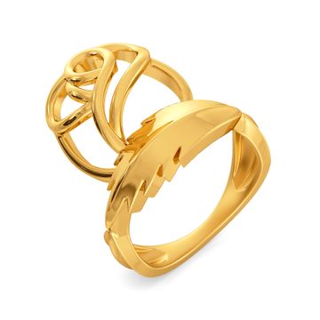 Thorn O Rouge Gold Rings
