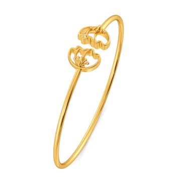 Twinkle O Tulip Gold Bangles