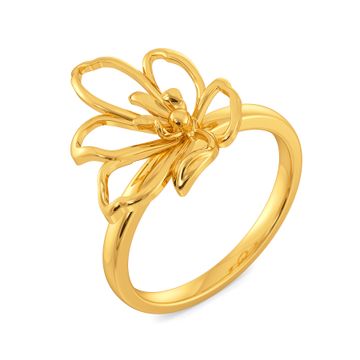 Ode to Orchid Gold Rings