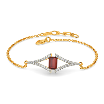 Red Glam Diamond Bracelets