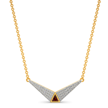 Bawse Red Diamond Necklaces
