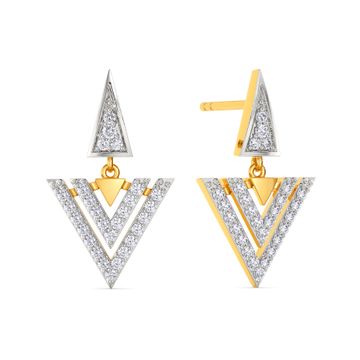 Dash Of Flash Diamond Earrings