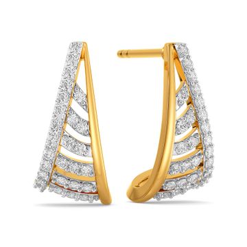 Bourgeois Twist Diamond Earrings