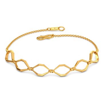 Hippie Net Gold Bracelets